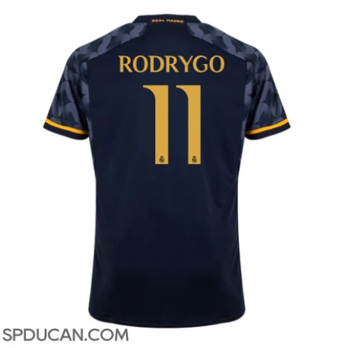 Muški Nogometni Dres Real Madrid Rodrygo Goes #11 Gostujuci 2023-24 Kratak Rukav